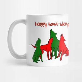 Happy Howl-idays Mug